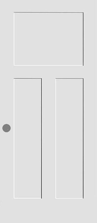 SHAKER DOORS CRAFTSMAN STYLE-MINOR BLEMISH OR REPAIRED