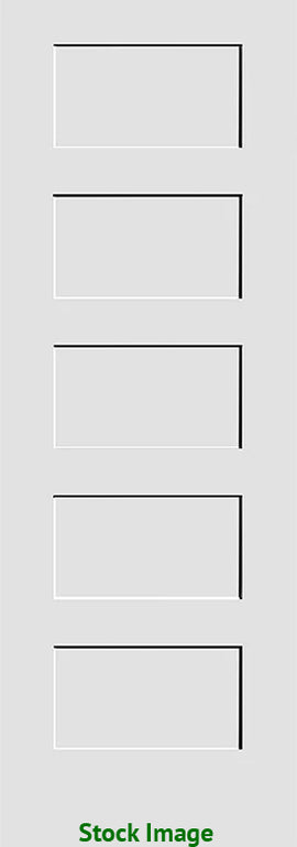 SHAKER DOOR 5-PANEL 24" x 90" Machined - Minor Blemish