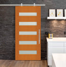 Top Mount Barn Door Hardware Kit-Stainless Steel-2