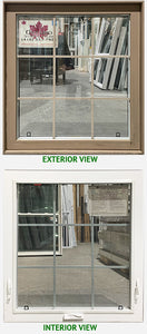 Awning Window 37 1/2" Wide x 41" Tall-Sandlewood.