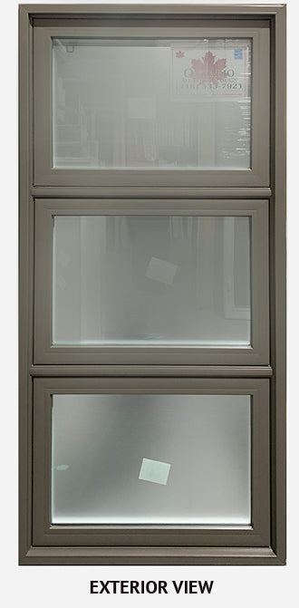 STACKED AWNING WINDOW 35 ¼