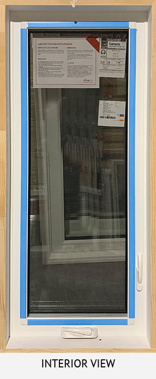 Casement Window 21" x 50½".