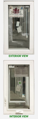 Casement Window 22 3/4" Wide x 39 3/4" Tall Left Hinge.-1