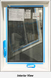 Casement Window Left Hinge 29 1/4" Wide x 42 3/4" Tall Triple glazed.