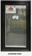 CASEMENT WINDOW 29 1/2" WIDE x 52 1/2" TALL LEFT HINGE-FROSTED.-1