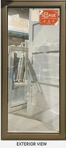 Casement Window 35" x 73 1/2" Left Hinge Sable Exterior.