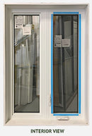 Casement Window 2-Section 38" Wide x 55" Tall.-2