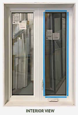 Casement Window 2-Section 38" Wide x 55" Tall. - 0