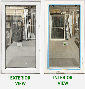 Casement Window 28" Wide x 50 1/2" Tall-Right Hinge.