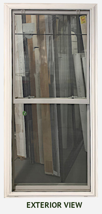 Double Hung Window 30 ½" Wide x 66" Tall - with Cottage Grill.