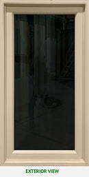 Fixed Window 30" Wide x 58" Tall-DARK PRIVACY GLASS.-1