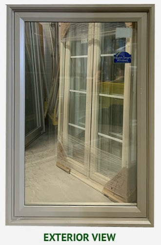 Fixed Window 34 3/8" Wide x 52" Tall Sandlewood Colour.