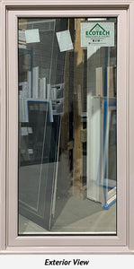 Fixed Window 35 5/8" Wide x 73 1/4" Tall Triple Glazed Sandlewood.