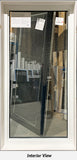 Fixed Window 35 5/8" Wide x 73 1/4" Tall Triple Glazed Sandlewood.