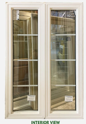 Fixed Window 2-Section 38" Wide x 57 1/2" Tall-Sandlewood. - 0