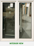 Fixed Window 2-Section 50 1/2" Wide x 60 3/4" Tall.