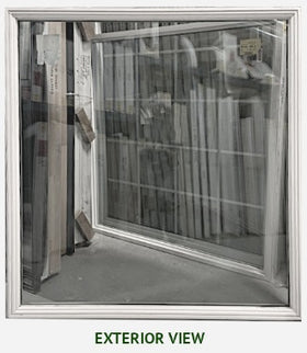 Fixed Picture Window 49 5/8" Wide x 54 1/2" Tall.