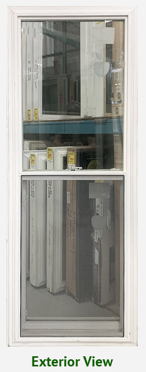 Single Hung Window 23 3/4" Wide x 62" Tall.