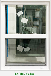 Single Hung Window 31" Wide  x 43" Tall.