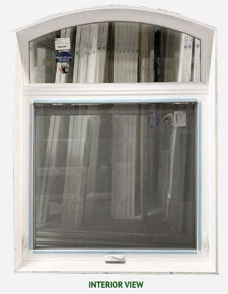 Curve Top Window with Awning 49 3/4" Wide  x 65 1/4" Tall. - 0