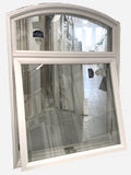 Curve Top Window with Awning 49 3/4" Wide  x 65 1/4" Tall.
