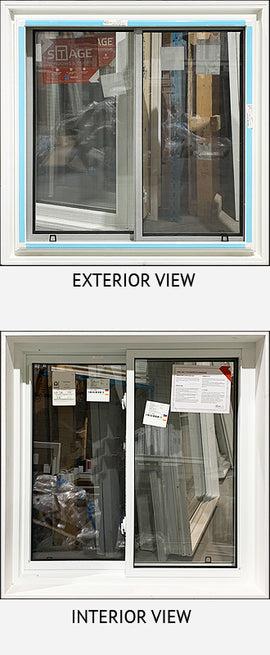 Side Slider Double Tilt 42" x 42".