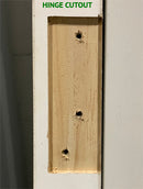 SHAKER DOOR 1-PANEL DESIGN, 30 x 90 MACHINED FOR HINGES-2